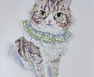暮らしに飾れるオイルパステル原画を制作します 大切なうちの子を、やさしいタッチの原画で残します。 イメージ2