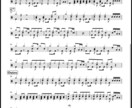 ドラム譜を採譜・作成・清書をします 演奏や音楽理論、ソルフェージュの知識を活かし見やすく作成 イメージ3