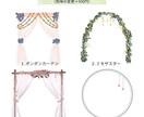 お試し◎大人かわいいウェルカムボード作成します 世界に一つの完全オーダーメイドウェルカムボード♡ イメージ2