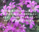 2日間、質問し放題500円♡あなたの願望叶えます 【質問無制限♡】【即返信！】納得できるまで徹底鑑定致します。 イメージ6