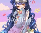 アイコン・キャラクターイラストお描きします SNS・配信・創作活動に◎かわいいやかっこいいを形にします イメージ8