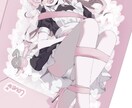 素敵なイラストをお届けします 動画やアイコンに可愛い、カッコイイイラストお届けします イメージ6