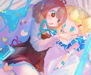 商業個人使用問わず、イラストおかきしまます 動画からアイコンまで、キャラクターイラスト中心です イメージ7