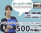 プロ が ホームページ の悩み聞きます 『わからないことが多いのでとりあえず色々聞いてみたい人向け』 イメージ1