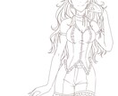 ラフ・落書き、線画にします ラフ画やノートの端っこの落書きを活かします イメージ2
