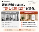 新規開業・開業予定の美容サロンを調査します 開業前の兆候を調査し、他社より早い営業先探しに イメージ2