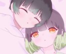 人物、歌ってみたイラスト、夢絵描きます 夢絵 等身絵 ミニキャラ 歌ってみた イメージ2