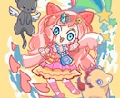 アニメ風オリジナルキャラクターつくります 実績作りの為ココナラ設定可能な最安値で！ イメージ5
