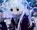 病み可愛いダークなイラストを描きます サムネイルやmvイラストに！！商用利用OK！ イメージ1