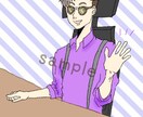ゆるい挿絵からしっかりした立ち絵まで描きます ゆるかわなイラストからしっかりしたアイコンまで幅広く描きます イメージ8