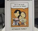 スヌーピー風にウェルカムボードの似顔絵描きます 結婚式のウェルカムボードやプレゼントご注文の方にオススメ！ イメージ7
