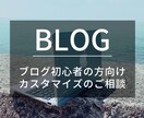 ブログカスタマイズご相談受けます ブログ初心者の方向け　カスタマイズのご相談 イメージ1