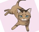 ペットを可愛くデフォルメします うちの子の”たまらん可愛さ”をそのままイラストに♪ イメージ1