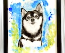 大型犬も大歓迎！A4サイズ愛犬イラスト描きます スマホの中の「お気に入り」を、壁に飾る「芸術」へ。 イメージ1