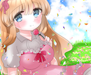 可愛い系イラストを描きます 創作・夢絵もOKです！版権もOKですが苦手もあります イメージ1