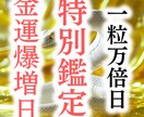 一粒万倍日限定あなたの金運・お金の流れを視ます 【完全本日限定】借金・ギャンブル・宝くじお金の流れを視ます イメージ1