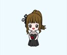 可愛くキャラクターにします お人形さんのようなかわいいキャラクターを作成します♪ イメージ5
