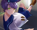 等身/ミニキャラ/一枚絵etc　なんでも描きます リアルと2次元が混合したような絵を描く人を探している方に イメージ9