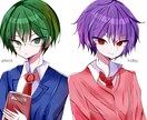 あなたの創作キャラのイラストを描きます 創作キャラを描いてもらいたい方に。 イメージ1