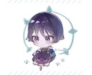 透明感のあるイラスト描きます 動画用サムネやアイコン、グッズ用のミニキャラなどにぜひ！ イメージ3