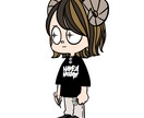 世界に一つだけのアイコン描きます 自分だけのかわいいポップなアイコンを イメージ4