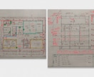 一級建築士 製図試験①｜合格につながる型を整えます ▼合格への第一歩。基礎力とやり方を養う添削 イメージ3