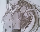 アニメ、ゲームのキャラクター描きます デジタル絵、アナログ絵どちらでも大丈夫です！ イメージ6