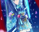 人物イラスト制作！鮮やかな可愛い絵柄で描きます 各種SNSや動画表紙挿絵や自分用にも！お気軽にご相談下さい！ イメージ8