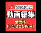 Youtube向けの動画編集をいたします 低価格で丸投げOK！縦動画も対応可能！ イメージ1