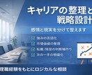 キャリアの整理と戦略設計します ・管理職目線でキャリア相談します・転職前に思考整理します イメージ1