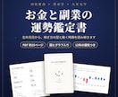四柱推命・算命学・九星気学で金運と副業運を占います PDF鑑定書｜財運タイプ・向く副業・12年の運気の流れ イメージ1