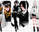 シンプルで使いやすい立ち絵描きます TRPG / 創作企画向けの立ち絵を描きます！ イメージ7
