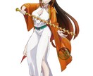 油彩タッチのキャラや小物イラストを制作します 【TRPGやゲームに】シリアス・クールの演出に一役買います イメージ8