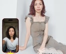 自撮り写真から“新しいあなた”を描きます お顔の一貫性をKEEPしたまま、プロが撮影したような作品に! イメージ5