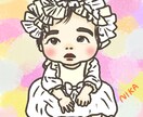 商用利用可　可愛い似顔絵を描きます プレゼントにも大人気！ふんわり可愛い似顔絵です！！ イメージ5