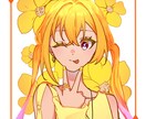 パキッとした雰囲気のイラスト描きます お値段3000円から！アイコンYouTubeサムネイラスト イメージ2