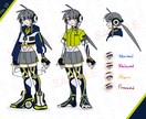 10名様限定価格！最安値でキャラクター描き上げます 商用利用可！キャラデザ無料！アイコンから全身イラストまで イメージ10