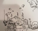 簡単な手書きポップイラストを制作します 用途自由！現品発送可能です！！ イメージ1
