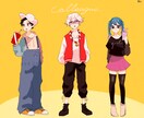 カートゥーンチックな彩度高めのイラストを描きます 他にない独特なイラストはいかがですか イメージ3