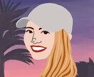 SNSのアイコンに使える似顔絵を描きます アイコンやお友達へのプレゼントに！お好きなモチーフも追加可能 イメージ2