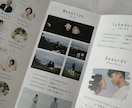 両家顔合わせしおりのテンプレートを提供します お急ぎの方も◎Canva×コンビニプリントで手軽に作成 イメージ2