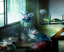 著作権譲渡OK！重厚感あるイラスト描きます 商用利用・絵柄寄せ可！ご希望の世界観をお教えください！ イメージ4