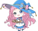 あなただけのかわいいミニキャラお描きします 好きなポーズ、服装、表情で！ミニキャラお描きします！！ イメージ6