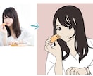 シンプル似顔絵スピード納品します SNSアイコンをおしゃれに変身！ イメージ3