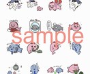 コミカルな可愛いLINEスタンプ作成します スタンプ一個あたり800円手書きの可愛いスタンプ作ります。 イメージ1