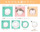 キュートなおめめの赤ちゃん似顔絵をお描きします SNSなどのアイコンにもおすすめです☻ イメージ4