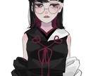 デジタルで儚げなアイコン描きます 切ない、暗めな雰囲気で好みの子・創作の子を描いてほしい方へ イメージ1