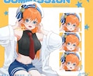 キラキラで可愛いイラスト描きます アイコン、記念日のプレゼント、商用利用可能です！ イメージ4