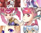 SNSアイコン描きます アイコンに使える正方形のキャラクターイラストを制作します イメージ3