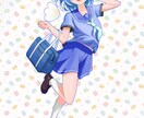 配信者様向け！立ち絵のイラストの作成致します 配信やコラボで使用する立ち絵をおつくりします。 イメージ3